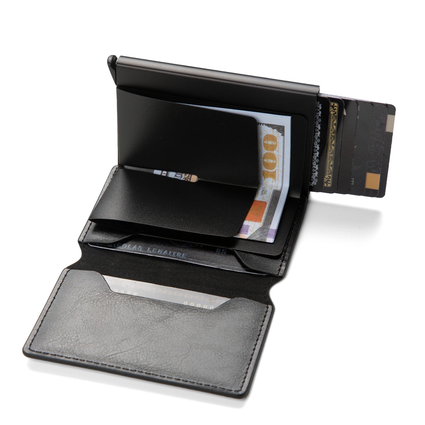 Carteira Rfid Slim com Porta Cartões Antifurto
