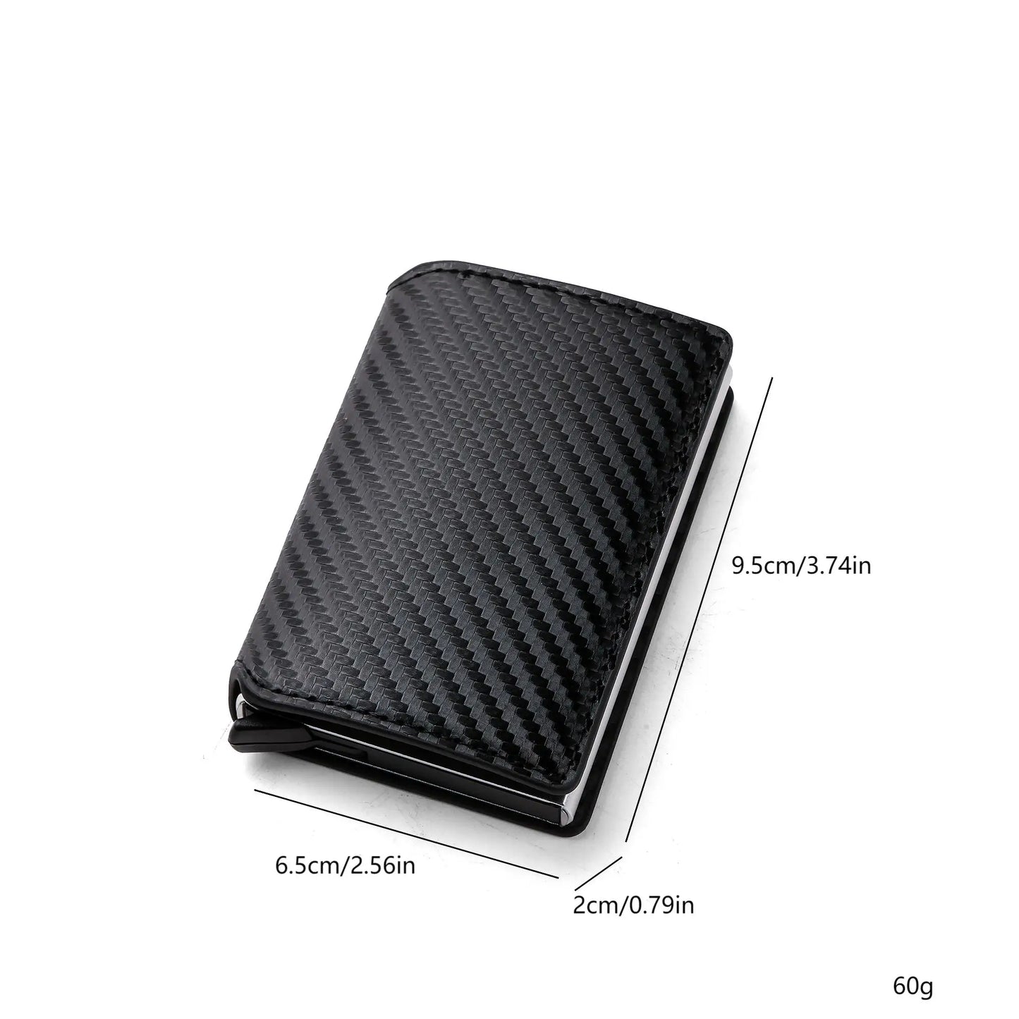 Carteira Rfid Slim com Porta Cartões Antifurto