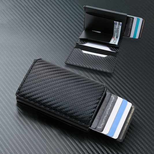 Carteira Rfid Slim com Porta Cartões Antifurto